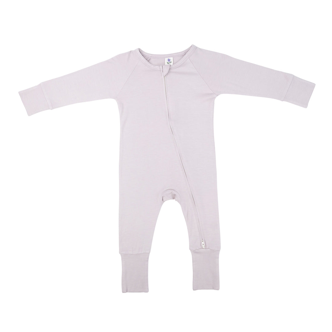 Convertible Footed Romper in Dove