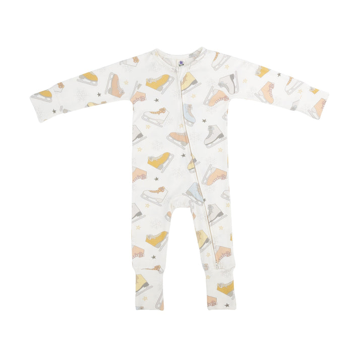 Convertible Footed Romper in Ice Ice Baby