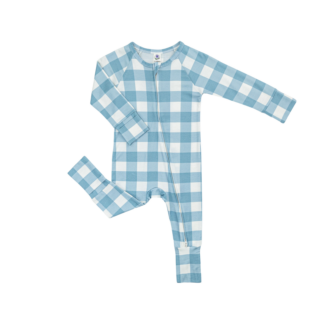 Convertible Footed Romper in Picnic