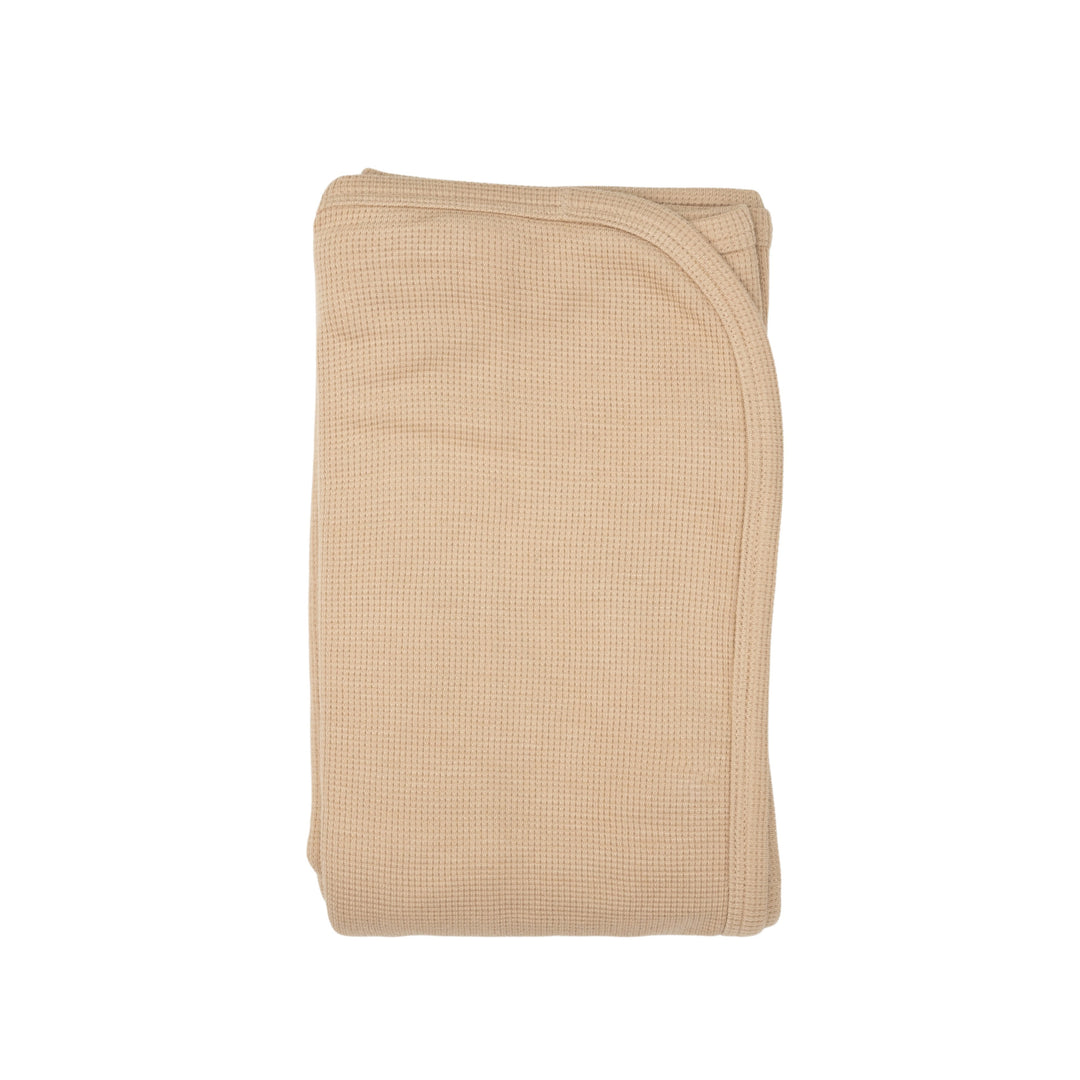Waffle Swaddle Blanket in Ginger