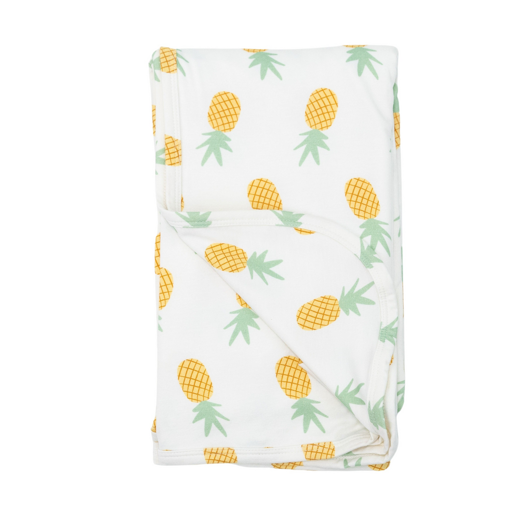 Swaddle Blanket in Pineapple